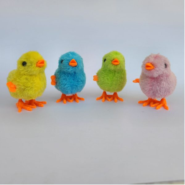 8 pieces colorful jumping and running chicken toys for kids by Edu Fun BD
